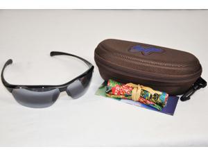 Maui Jim Hot Sands 426-02 Gloss Black Frame Polarized Gray Lens w/ Case Maui Jim Hot Sands 426-02 Gloss Black Frame Polarized Gray Lens w/ Case