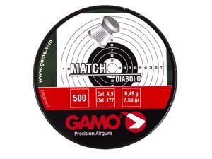 Gamo Pellets Match (Flat Nose) .177 Cal. Tins of 500 Gamo Pellets Match (Flat Nose) .177 Cal. Tins of 500