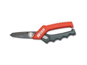 Crescent Wiss W7T Utility Scissor 7 in OAL Stainless Steel Blade 1-3/4 in Length of Cut Black/Red Handle Crescent Wiss W7T Utility Scissor 7 in OAL Stainless Steel Blade 1-3/4 in Length of Cut Black/Red Handle