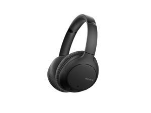 Sony Wireless Bluetooth Smart Noise Canceling Headphones Over the Ear Cup Stereo Headset with Built-In Mic, Black WHCH710N/B