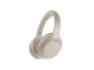 Refurbished Sony WH1000XM4 Wireless NoiseCancelling OvertheEar Headphones  Silver