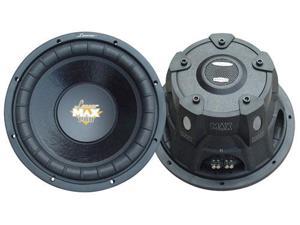 Lanzar MAXP154D MaxP Series Small-Enclosure 4-Ohm Subwoofer (MAXP154D, 15 Inch, 2,000 Watts Max, Dual 4 Ohm)