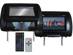 New Pair Tview T737dvpl-Bk 7" Headrest Monitors Car Video Headrest Monitor Black New Pair Tview T737dvpl-Bk 7" Headrest Monitors Car Video Headrest Monitor Black