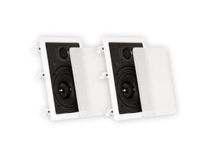 Theater Solutions by Goldwood TS65W In Wall 6.5" Speakers Surround Sound Home Theater Pair