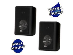 Acoustic Audio 151B Indoor Outdoor 2 Way Speakers 600 Watt Black Pair Acoustic Audio 151B Indoor Outdoor 2 Way Speakers 600 Watt Black Pair