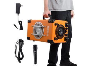 Frisby FS-4300BT 2.1 Ch Bluetooth Portable Karaoke Home Audio Speaker Heavy Duty Trolley System w/ Wired Microphone, SD USB Reader - Excellent Sound Quality with Clear Loud Audio Frisby FS-4300BT 2.1 Ch Bluetooth Portable Karaoke Home Audio Speaker Heavy Duty Trolley System w/ Wired Microphone, SD USB Reader - Excellent Sound Quality with Clear Loud Audio