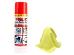 a Screen-Guard and Cleaner by World Plus Electronics Foam Cleaning Spray