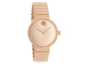 Movado Edge Rose Gold-Tone Ladies Watch 3680013 Movado Edge Rose Gold-Tone Ladies Watch 3680013