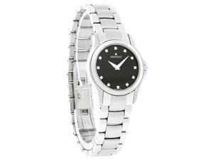 Movado Masino Series Diamond Ladies Black Dial Swiss Quartz Watch 0606186 Movado Masino Series Diamond Ladies Black Dial Swiss Quartz Watch 0606186