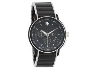 Movado Strato Series Mens Chronograph Black PVD Steel Watch 0607006 Movado Strato Series Mens Chronograph Black PVD Steel Watch 0607006