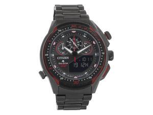 Men's Citizen Eco-Drive Promaster SST Black Chronograph Racing Watch JW0137-51E