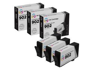LD Replacements for HP 902 / T6L98AN Standard Yield Black Ink Cartridge 3-Pack for OfficeJet 6951, 6954, 6958, 6962, 6975 & OfficeJet Pro 6958, 6961, 6968, 6970, 6971, 6975, 6978 LD Replacements for HP 902 / T6L98AN Standard Yield Black Ink Cartridge 3-Pack for OfficeJet 6951, 6954, 6958, 6962, 6975 & OfficeJet Pro 6958, 6961, 6968, 6970, 6971, 6975, 6978