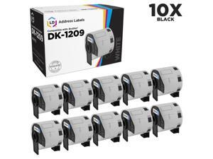 LD Compatible Replacement for Brother DK-1209 10-Rolls of White Address Labels for P-Touch QL-1050, QL-1050N, QL-1060N, QL-500, QL-550, QL-570, QL-570VM, QL-580N, QL-650TD, QL-700, QL-710W, QL-720NW LD Compatible Replacement for Brother DK-1209 10-Rolls of White Address Labels for P-Touch QL-1050, QL-1050N, QL-1060N, QL-500, QL-550, QL-570, QL-570VM, QL-580N, QL-650TD, QL-700, QL-710W, QL-720NW