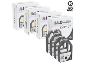 LD Compatible Panasonic KX-P155 Set of 5 Black Ribbon Cartridges