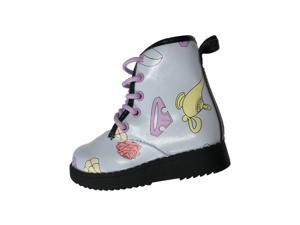 Disney Toddler Girls Blue Princess Zip Work Style Ankle Boots 8 Disney Toddler Girls Blue Princess Zip Work Style Ankle Boots 8