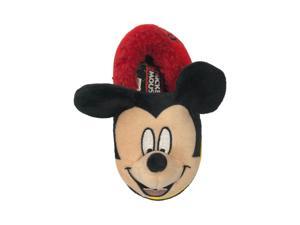 Disney Toddler Boys Mickey Mouse Loafer Slippers Black & Red House Shoes 5-6 Disney Toddler Boys Mickey Mouse Loafer Slippers Black & Red House Shoes 5-6
