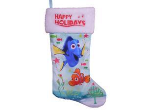 Disney Finding Nemo Blue Satin Dory Christmas Holiday Stocking Disney Finding Nemo Blue Satin Dory Christmas Holiday Stocking
