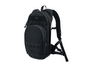 Rothco Quickstrike Narrow Profile Tactical Backpack, Hydration Compatible, Black Rothco Quickstrike Narrow Profile Tactical Backpack, Hydration Compatible, Black