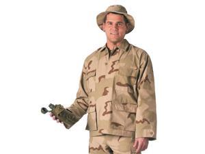 Tri-Color Desert BDU shirts, military uniform shirts, Large Tri-Color Desert BDU shirts, military uniform shirts, Large