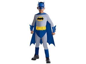 batman the brave and the bold batman costume with mask and cape, large batman the brave and the bold batman costume with mask and cape, large