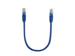 0.3m CableCreation 5-Pack short UTP 1 Gigabit 250MHz Ethernet Patch Cable 1ft Router CAT6 Ethernet Cable High Speed RJ45 LAN Network Cord for Modem Computer Blue 