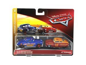 Disney Pixar cars Dirt Track Fabulous Hudson Hornet and Jet Robinson 2 Pack Disney Pixar cars Dirt Track Fabulous Hudson Hornet and Jet Robinson 2 Pack