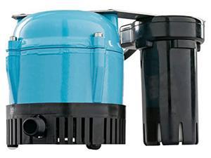 Little Giant 550521 205 GPH Shallow Condensate Removal Submersible Pump for Air Conditioner Drain Pan or Reservoir, Dehumidifier.25