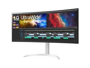 LG 38BP85CW 375 3840 x 1600 219 QHD UltraWide Curved Monitor with HDR10 USB TypeC and AMD FreeSync Builtin Speakers