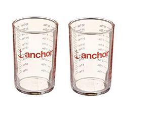 Anchor Hocking Graduated Measuring Glass, Set of 2