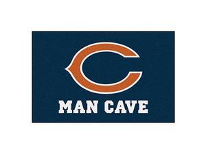 Fanmats 14281 Nfl Chicago Bears Nylon Universal Man Cave Starter Rug