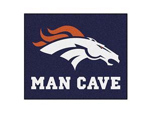 Fanmats 14299 Nfl Denver Broncos Nylon Universal Man Cave Tailgater Rug