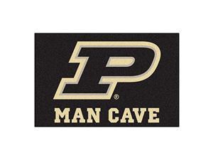 Fanmats 14600 Purdue University Nylon Universal Man Cave Starter Rug