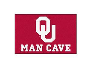 Fanmats 14684 University Of Oklahoma Nylon Universal Man Cave Starter Rug