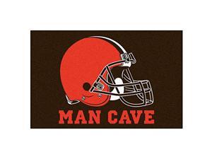 Fanmats 14289 Nfl Cleveland Browns Nylon Universal Man Cave Starter Rug  19X30