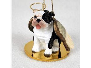 Bulldog Angel Dog Ornament  Brindle By Conversation Concepts