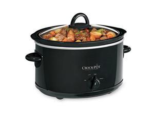 Crock-Pot 4-Quart Manual Slow Cooker, Black
