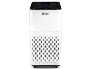 Levoit Air Purifier For Home Large Room With True Hepa Filter, Cleaner For Allergies And Pets, Smokers, Mold, Pollen, Dust, Quiet Odor Eliminators For Bedroom, Smart Auto Mode, Lv-H135, White