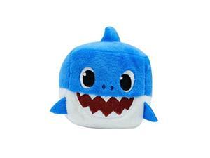 WowWee Pinkfong Baby Shark Official Song Cube - Daddy Shark, Blue, 5 x 3 x 3.5 (Inches)