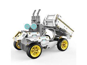 UBTECH JIMU Robot Builderbots Series Overdrive Kit  AppEnabled Building and Coding STEM Learning Kit 410 Parts and Connectors Yellow
