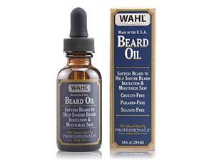 Wahl Premium Beard Oil with 10 Essential Oils for Moisturizing Skin & Beard Hair - Manuka, Meadowfoam Seed, Clove, & Moringa  1 Fl Oz