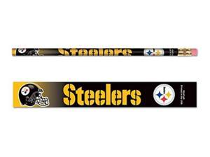 WinCraft NFL Pittsburgh Steelers 15571041 Pencil 6 Pack