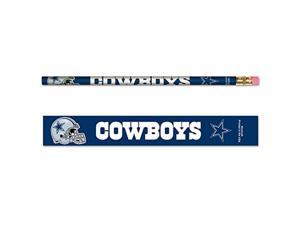 WinCraft NFL Dallas Cowboys 15512041 Pencil 6 Pack