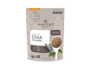 Navitas Organics Chia Seed Powder, 8oz. Bag, 19 Servings  Organic, Non-GMO, Gluten-Free