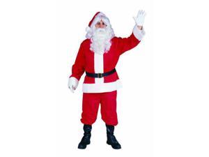 RG Costumes Mens Santa Claus SuitPlush Red One Size