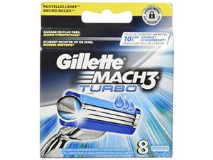 Gillette Mach3 Turbo Razor Blades for Men