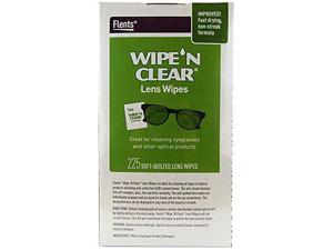 Flents Wipe N Clear Biodegradable Lens Wipes