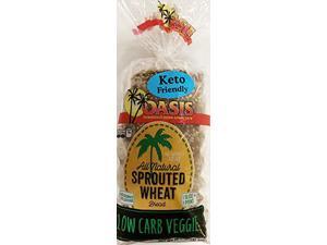 Oasis Veggie Bread, Low Carb, Keto, All Natural, Sprouted