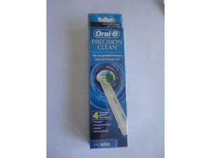 Oral B Precision Clean Electric Toothbrush Replacement Brush Heads  4 pk
