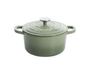 crock-Pot Artisan Round Enameled cast Iron Dutch Oven, 3-Quart, Pistachio green