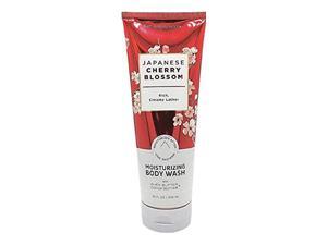 Bath and Body Works JAPANESE cHERRY BLOSSOM Moisturizing Body Wash with Shea Butter and cocoa Butter - Full Size